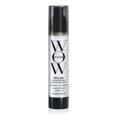 COLOR WOW Pop + Lock bottle front with premium finish and color protection promise