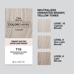 COLORCHARM at-home blonde application setup for salon-quality results.