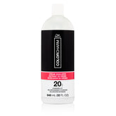COLORCHARM Cream Developer bottle pour for even mixing and application.