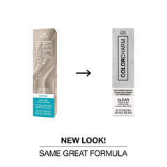 COLORCHARM Demi-Permanent Gray Blend for natural gray coverage and shine.