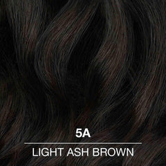 COLORCHARM gray-coverage swatch demonstrates reliable root blending and natural look.