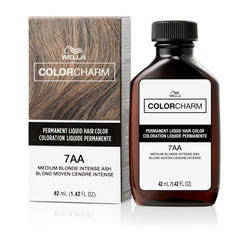 COLORCHARM packaging front showing gray coverage shade for at-home color