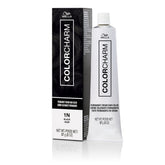 COLORCHARM Permanent Cream Hair Color 1N Black bottle shows rich, lasting shade.