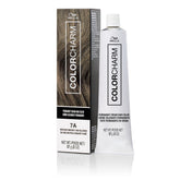 COLORCHARM Permanent Cream Hair Color 7A shade swatch for cool ash blonde.