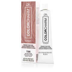COLORCHARM Permanent Crème Toner bottle for brass neutralization with minimal hair breakage