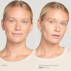Colorescience SPF50 label front highlights broad protection