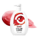 COLORLOMO Ultra Color Safe Shampoo bottle in red for color protection up to 50 washes.