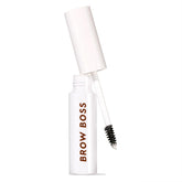 ColourPop Brow Boss Clear Gel packaging close-up for transparent, all-day brow hold.