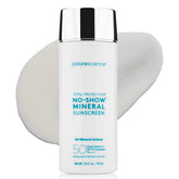 Colorescience Total Protection No-Show SPF 50 bottle demonstrates sheer mineral protection for all skin tones.