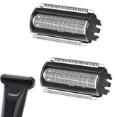 Colorski foil blade for Manscaped Lawn Mower 5.0 Ultra close-up shows a precise edge for clean grooming.