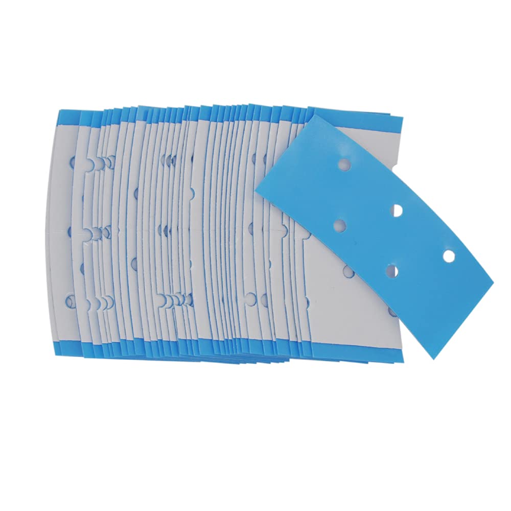 Coloryoung wig tape blue hole 4.4cm by 2.2cm for secure lace wigs in water.