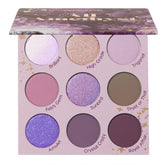 ColourPop All Amethyst Palette: sombra metallica opalescente con duo cromo para look dramático.