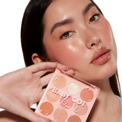 ColourPop Baby Got Peach: sombras mate en tonos naranja para definición suave