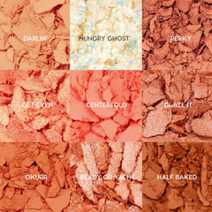 ColourPop Baby Got Peach: sombras metalicas y destellos para toques luminosos
