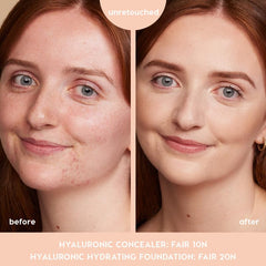 ColourPop Pretty Fresh under-eye close-up highlighting brightening effect