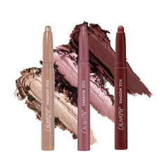 ColourPop Rose Goals Shadow Stix Socialite icy taupe for subtle, bright lids.