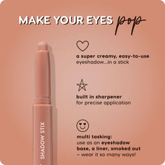 ColourPop Shadow Stix base-and-liner use for seamless day-to-night transitions