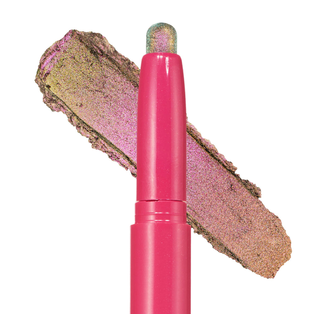 ColourPop Shadow Stix Galaxy, textura multichrome para looks dinámicos y duraderos.
