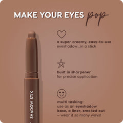 ColourPop Shadow Stix Walnut Ave precision tip for clean edges