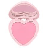 ColourPop Silky Powder Blush en compacto con corazón para retoques diarios
