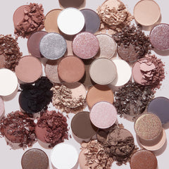 ColourPop Stone Cold Fox palette swatches reveal rich color payoff across 30 shades.