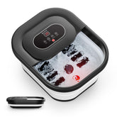 COMFIER collapsible foot spa with 3D rollers for targeted relief.