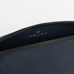 Comfyable water-resistant organizer protects items during travel and spills.