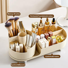 COMFYROOM 360° rotation brush holder keeps brushes within reach.