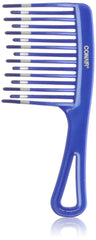 Conair Comb Detangle with wide teeth glides through wet or dry hair with minimal pulling