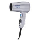 Conair compact hair dryer with folding-handle for travel packing