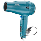 Conair Cord-Keeper Dryer folding-handle enables ultra-compact travel styling.