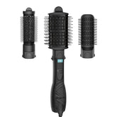 Conair Curl Collective oval brush smooths volume on curly hair