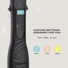 Conair Curl Collective 1½-inch round brush shapes waves and coils