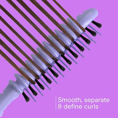 Conair Curl Define Pro brush dual-vent design facilitating water and product removal