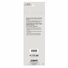 Conair Curly Hair Comb Black and Pink close-up of handle and teeth spacing for curl definition.