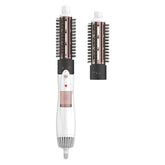 Conair Double Ceramic 2-in-1 hot air brush front view for quick styling with even heat