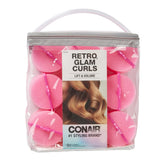 Conair jumbo foam hair rollers for big volume and overnight curl.