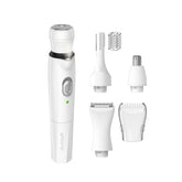 Conair GIRLBOMB all-in-one trimmer charging via USB for cordless grooming.
