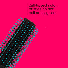 Conair Grip & Style Round Brush volume barrel adds fullness to styles
