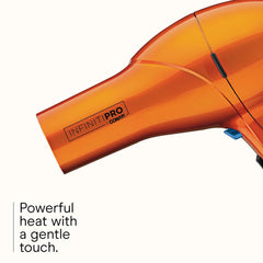 Blowout brush included with Infiniti Pro for quick smoothing and shape.