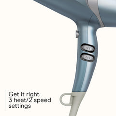 Conair Infiniti Pro dryer with concentrator nozzle for sleek, straight blowouts