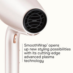 Diffuser attachment on the SmoothWrap for enhanced volume and natural texture.