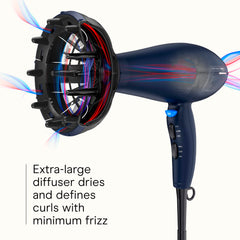 Conair InfinitiPRO ceramic infrared heat dries evenly with gentle warmth