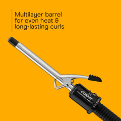 Conair Instant Heat ½-Inch Curling Iron turbo heat button for quicker curls.