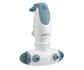 Conair Jet Hydro Spa mounted on tub with suction cups for easy home spa use