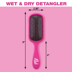 Conair Knot Dr. brush large bristle tips gently massage scalp