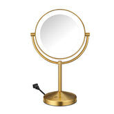 Conair Lighted Makeup Mirror with 1x/10x magnification for precise grooming.