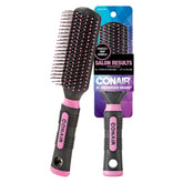 Conair Salon Results Hairbrush with nylon bristles for gentle detangling