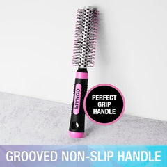 Conair Salon Results Metal Round Hairbrush small diameter creates curl definition on short styles
