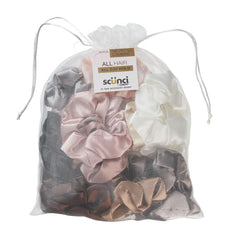 Conair Scunci Original Scrunchie, empaque de 20, uso diario sin enganches ni daños.